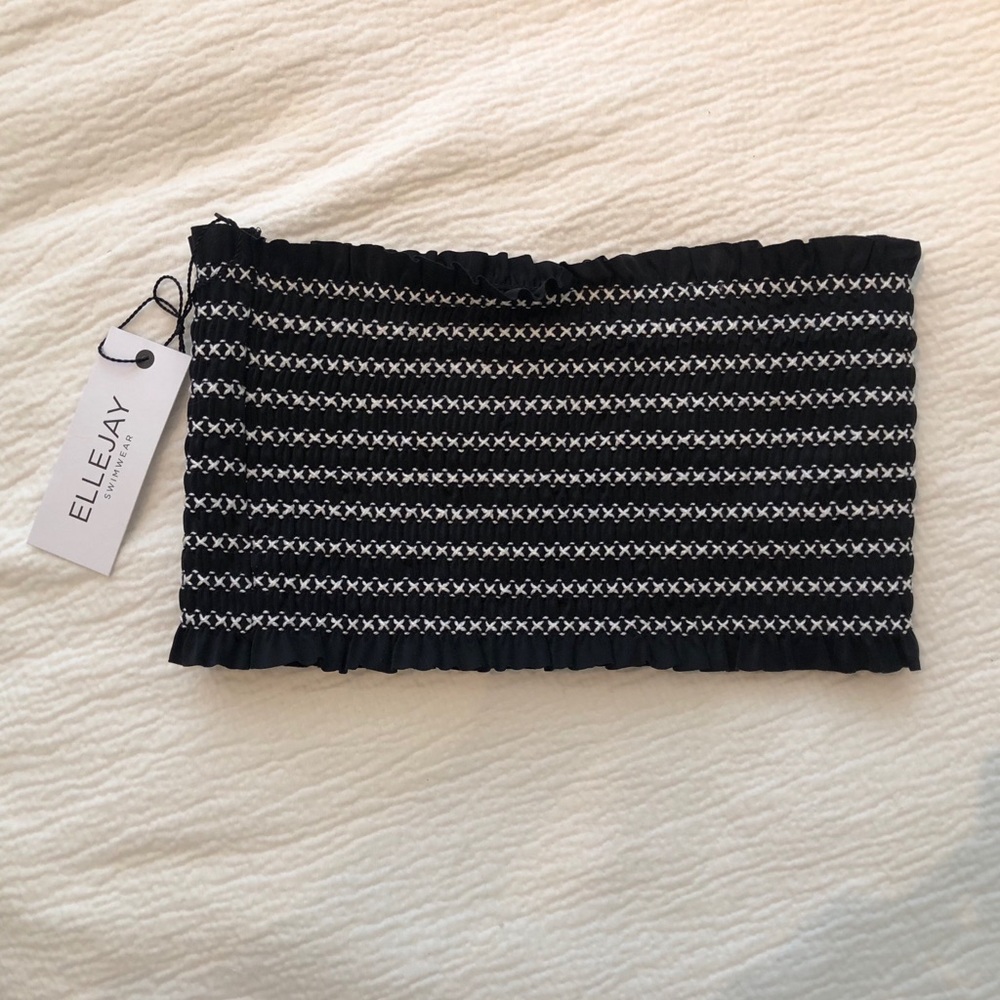 Strapless Black Swimsuit Top (BRAND NEW!)